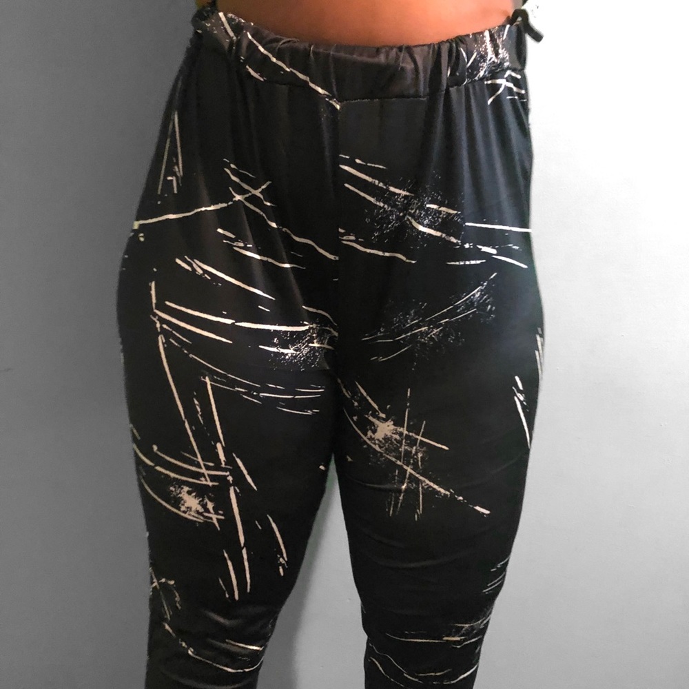 SHEIN Black Fitness Pants